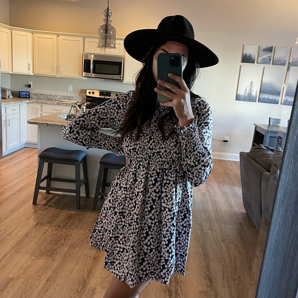 Black Stiff Brim Rancher Hat - Picture 2 of 5